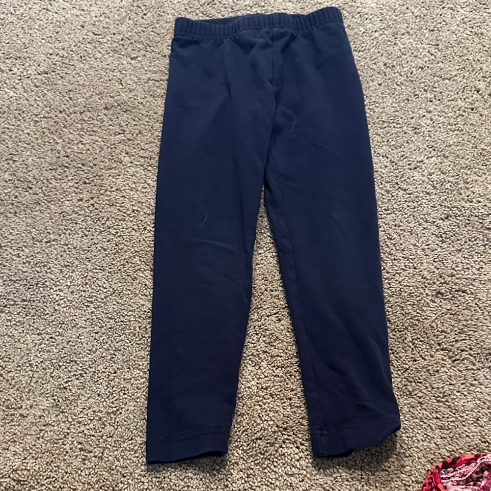 Hanna Andersson Deep Blue Kids Leggings